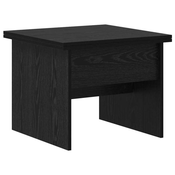 Couchtisch Schwarz Eichen-Optik 55 x 54,5 x 45 cm Holzwerkstoff