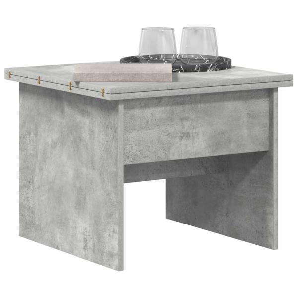 Couchtisch Beton Grau 55 x 54,5 x 45 cm Holzwerkstoff