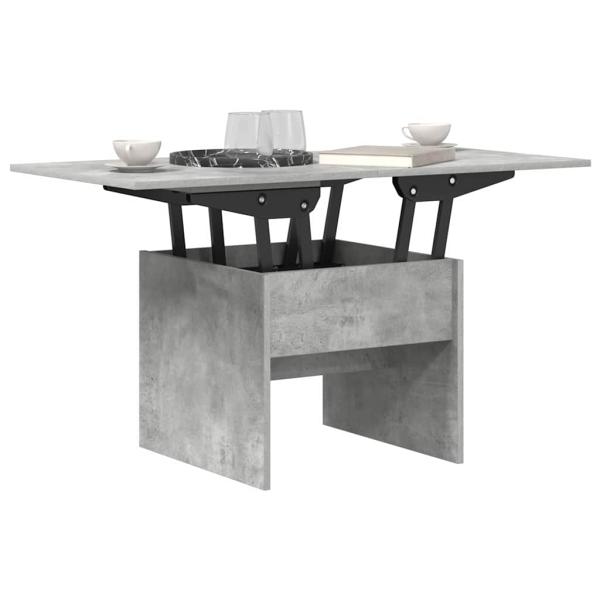 Couchtisch Beton Grau 55 x 54,5 x 45 cm Holzwerkstoff