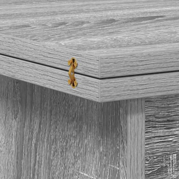 Couchtisch Graues Sonoma 55 x 54,5 x 45 cm Holzwerkstoff