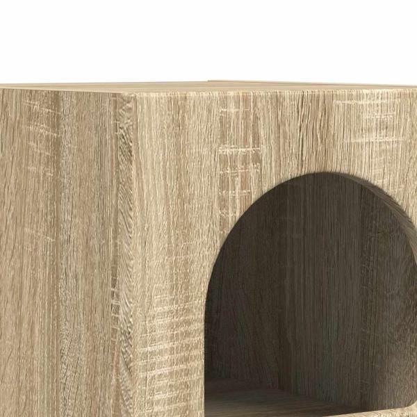 Nachttisch 2 pcs Sonoma-Eiche 29,5 x 35 x 50 cm Holzwerkstoff