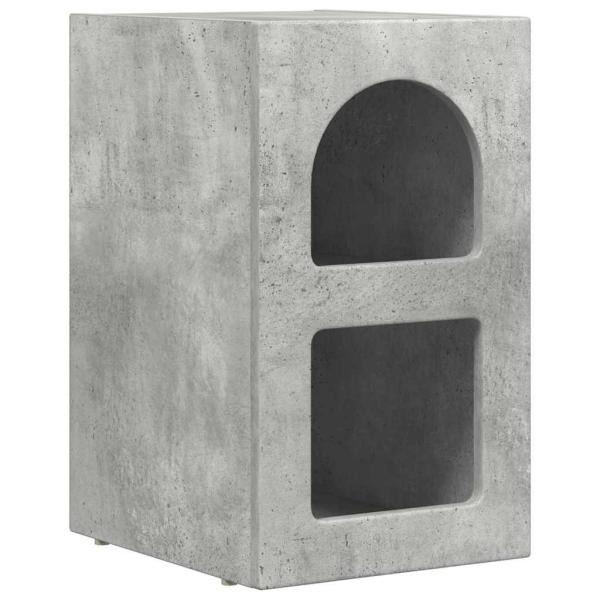 Nachttisch 2 pcs Beton Grau 29,5 x 35 x 50 cm Holzwerkstoff