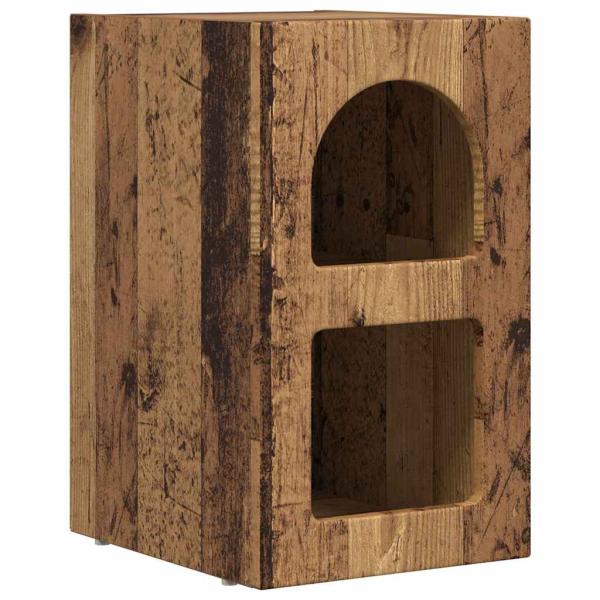 Nachttisch 2 pcs Altholz 29,5 x 35 x 50 cm Holzwerkstoff