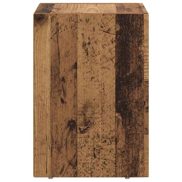Nachttisch 2 pcs Altholz 29,5 x 35 x 50 cm Holzwerkstoff