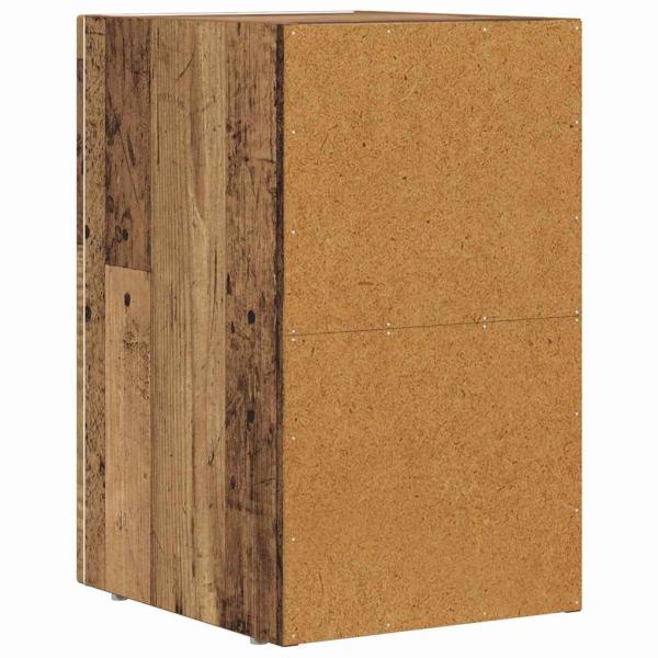 Nachttisch 2 pcs Altholz 29,5 x 35 x 50 cm Holzwerkstoff