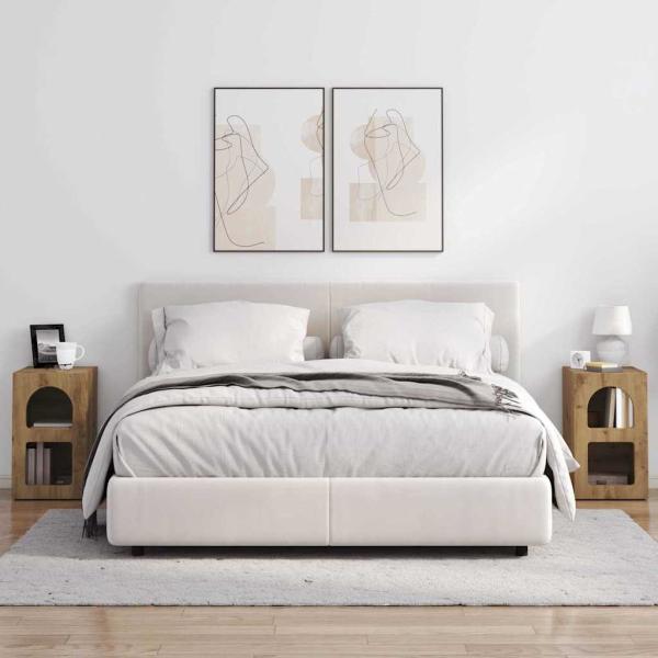 Nachttisch 2 pcs Artisan-Eiche 29,5 x 35 x 50 cm Holzwerkstoff