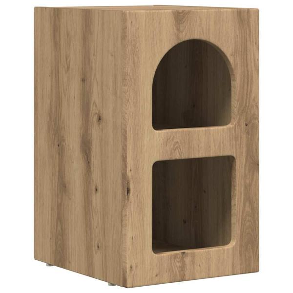 Nachttisch 2 pcs Artisan-Eiche 29,5 x 35 x 50 cm Holzwerkstoff