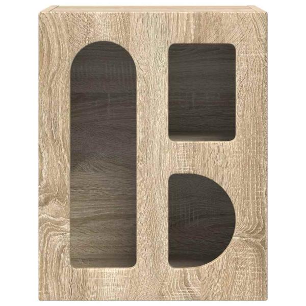 Nachttisch Sonoma-Eiche 40 x 35 x 50 cm Holzwerkstoff