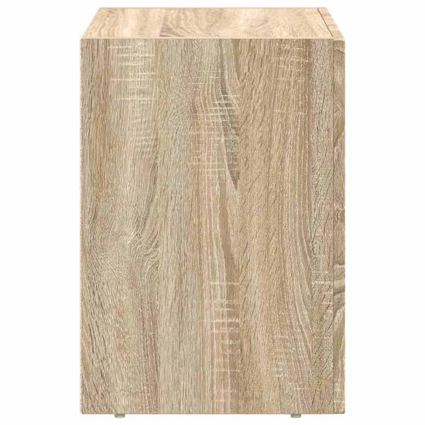 Nachttisch 2 pcs Sonoma-Eiche 40 x 35 x 50 cm Holzwerkstoff