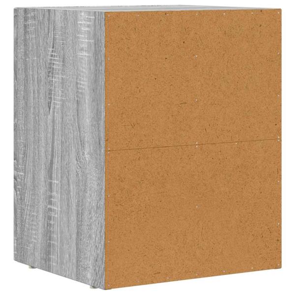 Nachttisch Graues Sonoma 40 x 35 x 50 cm Holzwerkstoff