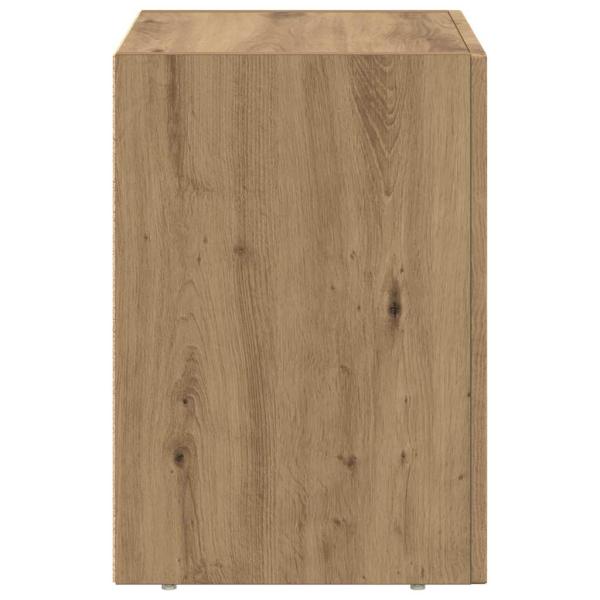 Nachttisch 2 pcs Artisan-Eiche 40 x 35 x 50 cm Holzwerkstoff