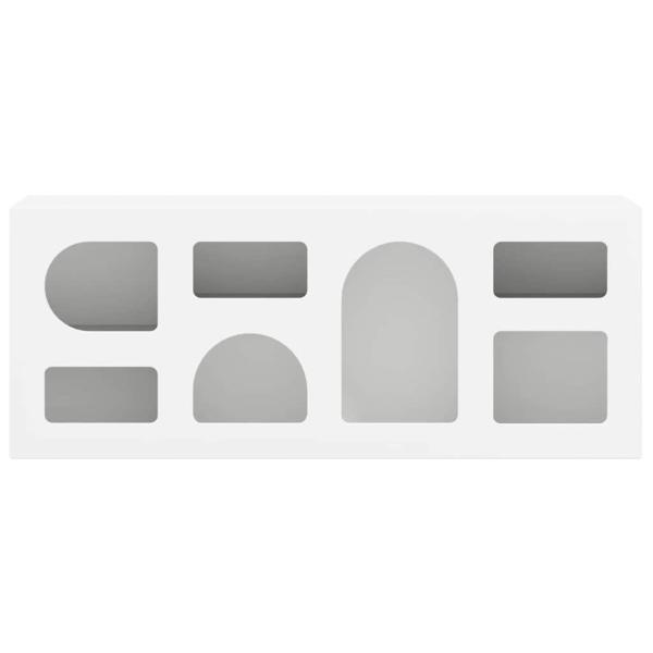 TV-Schränk Weiß 100 x 35 x 40 cm Holzwerkstoff