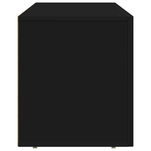 TV-Schränk Schwarz 100 x 35 x 40 cm Holzwerkstoff