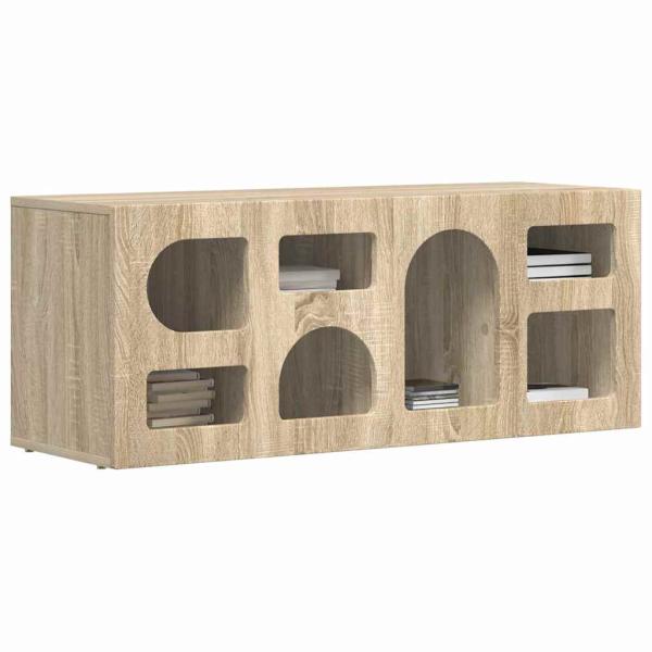 TV-Schränk Sonoma-Eiche 100 x 35 x 40 cm Holzwerkstoff