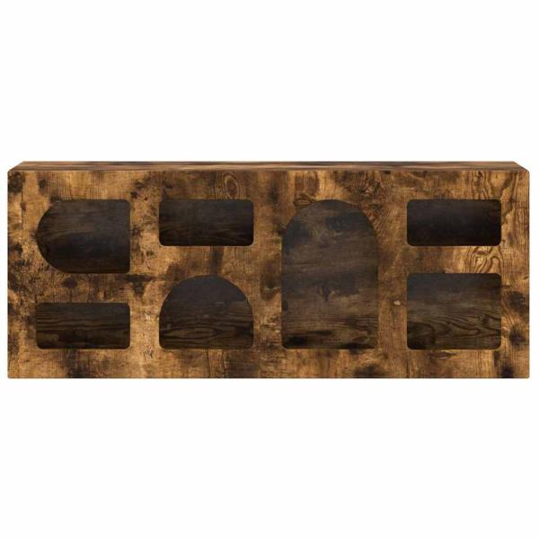 TV-Schränk Geräucherte Eiche 100 x 35 x 40 cm Holzwerkstoff