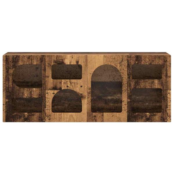 TV-Schränk Altholz 100 x 35 x 40 cm Holzwerkstoff