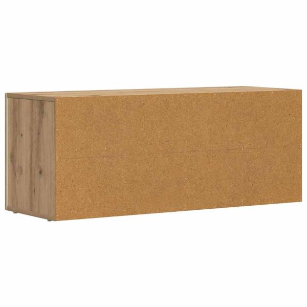 TV-Schränk Artisan-Eiche 100 x 35 x 40 cm Holzwerkstoff
