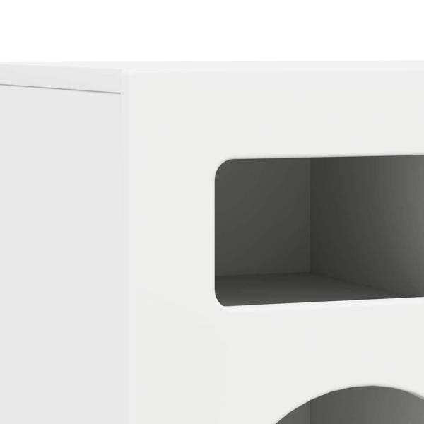 TV-Schränk Weiß 80 x 35 x 40 cm Holzwerkstoff