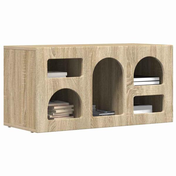 TV-Schränk Sonoma-Eiche 80 x 35 x 40 cm Holzwerkstoff