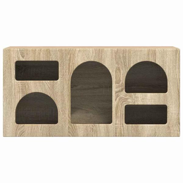 TV-Schränk Sonoma-Eiche 80 x 35 x 40 cm Holzwerkstoff