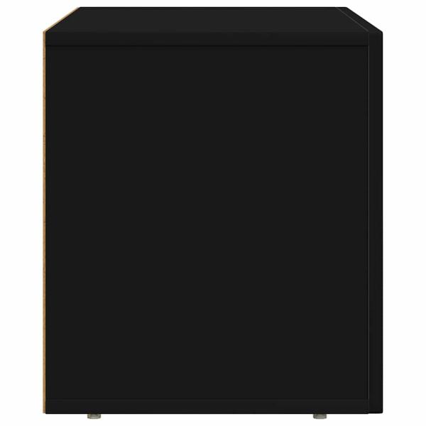 TV-Schränk Schwarz 60 x 35 x 40 cm Holzwerkstoff