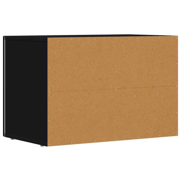 TV-Schränk Schwarz 60 x 35 x 40 cm Holzwerkstoff