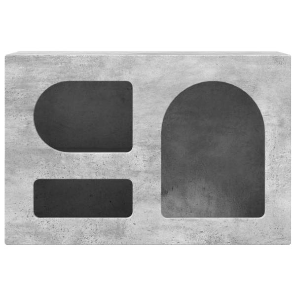 TV-Schränk Beton Grau 60 x 35 x 40 cm Holzwerkstoff