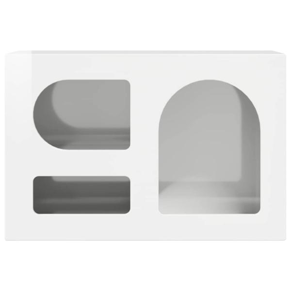 TV-Schränk Hochglanz Weiß 60 x 35 x 40 cm Holzwerkstoff