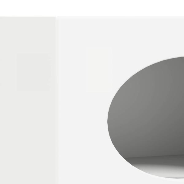 Sideboard Weiß 40 x 35 x 100,5 cm Holzwerkstoff