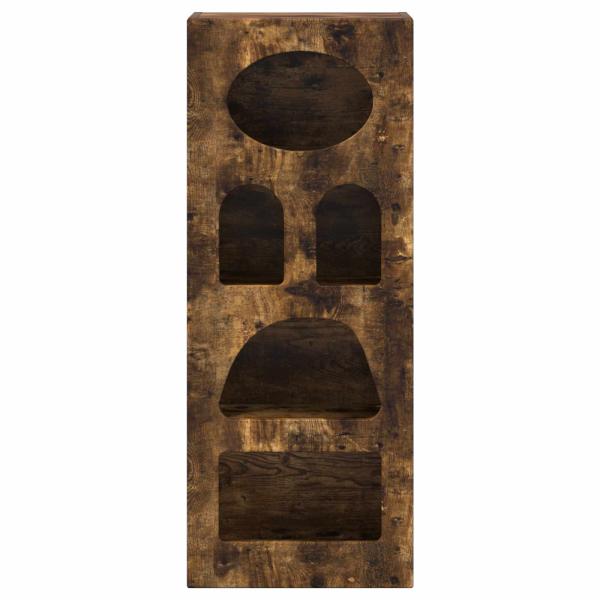 Sideboard Geräucherte Eiche 40 x 35 x 100,5 cm Holzwerkstoff