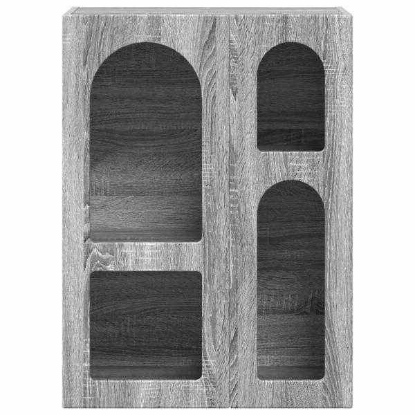 Sideboard Graues Sonoma 59 x 35 x 80,5 cm Holzwerkstoff