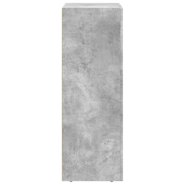 Sideboard Beton Grau 59 x 35 x 100,5 cm Holzwerkstoff