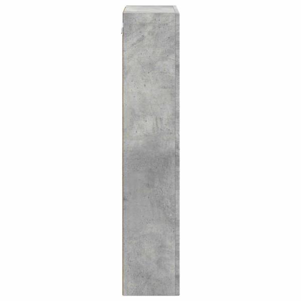Hängeschrank Beton Grau 59 x 20 x 100 cm Holzwerkstoff