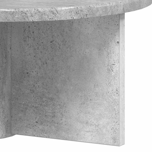 Wandregal 2 pcs Beton Grau 38 x 19 x 19 cm Holzwerkstoff