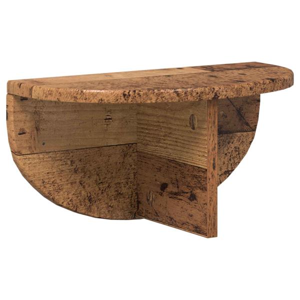 Wandregal Wandmontiert Altholz 38 x 19 x 19 cm Holzwerkstoff