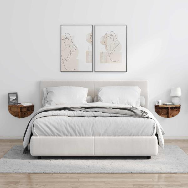 Wandregal Wandmontiert Altholz 38 x 19 x 19 cm Holzwerkstoff