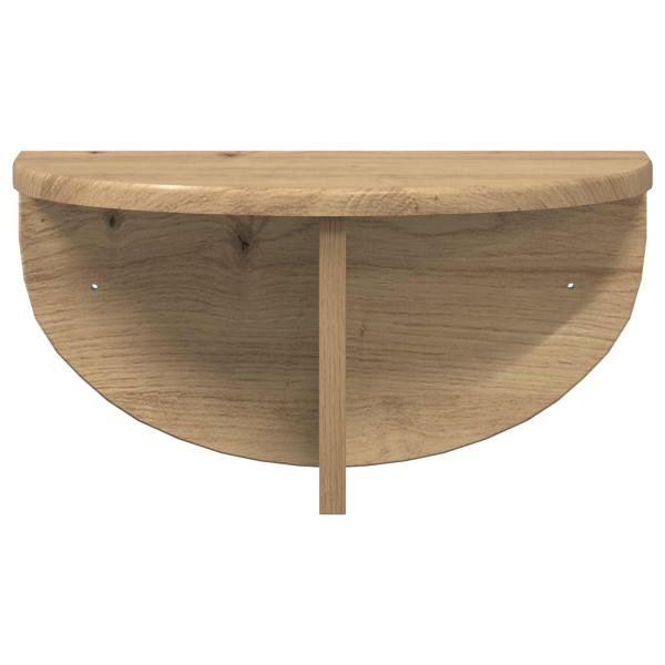 Wandregal Artisan-Eiche 38 x 19 x 19 cm Holzwerkstoff