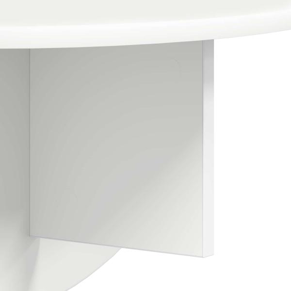 Wandregal Wandmontiert 2 pcs Weiß 38 x 19 x 19 cm Holzwerkstoff