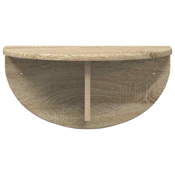 Wandregal Sonoma-Eiche 38 x 19 x 19 cm Holzwerkstoff