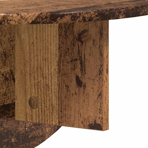 Wandregal Wandmontiert Altholz 38 x 19 x 19 cm Holzwerkstoff