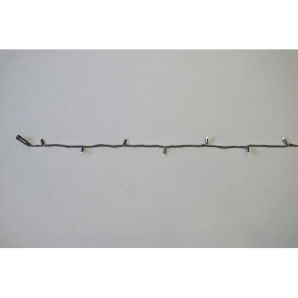 ARDEBO.de - String Lite®QF+, 120 LED 20M warm weiß, schwarzes Kabel,