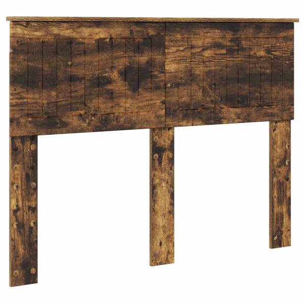 Aufbewahrungsbett Geräucherte Eiche 135 x 190 cm Holzwerkstoff