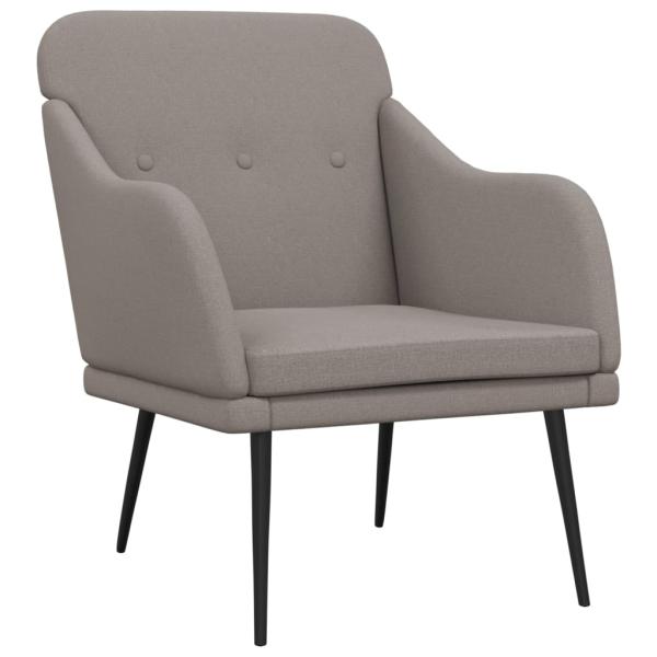 ARDEBO.de - Sessel Taupe 63x76x80 cm Stoff