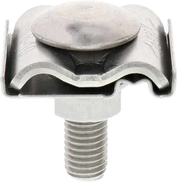 ARDEBO.de Dehn KP AQ4 50 DUL 8.10 VKL11 FRSM10 V2A Uni-Erdungsklemme mit Flachrundschraube und Sperrzahnmutter M10 (540263)