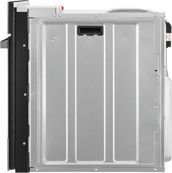 Exquisit EHE185-HBZ-020-Set EEK: A Herdset mit Glaskeramikkochfeld, 59,5 cm breit, 75 L, Edelstahl