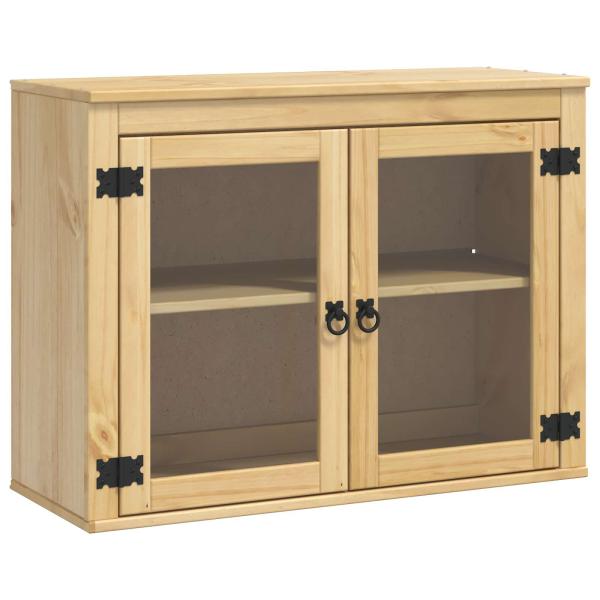 Schrank mit Regal Honig 60 x 32 x 40 cm Massives Kiefernholz