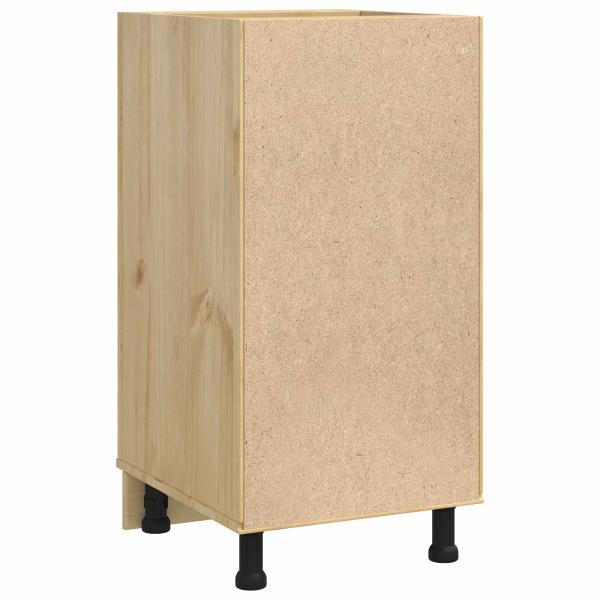 ARDEBO.de - Schrank Honig 40 x 46 x 81.5 cm Massives Kiefernholz