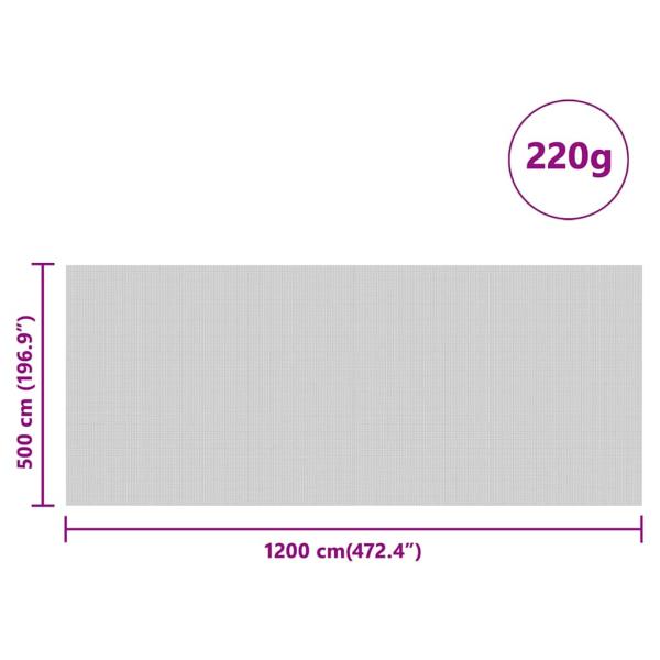 Siloabdeckung Grün 12 x 5 m HDPE