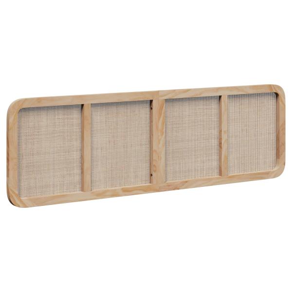 Kopfteil mit Kopfteil Natur 180 x 55 x 3 cm Rattan