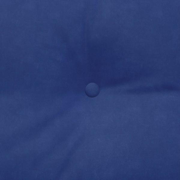 Rückenkissen Polizeiblau 120 x 24 x 50 cm Samt